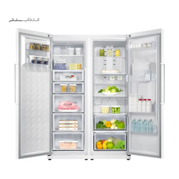 یخچال فریزر دوقلو 40 فوت سام مدل RR65-RZ65-W