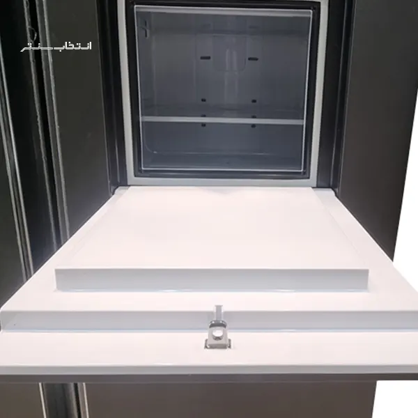 یخچال فریزر دوقلو کلور 40 فوت مدل روسو پلاس سری 60 مشکی