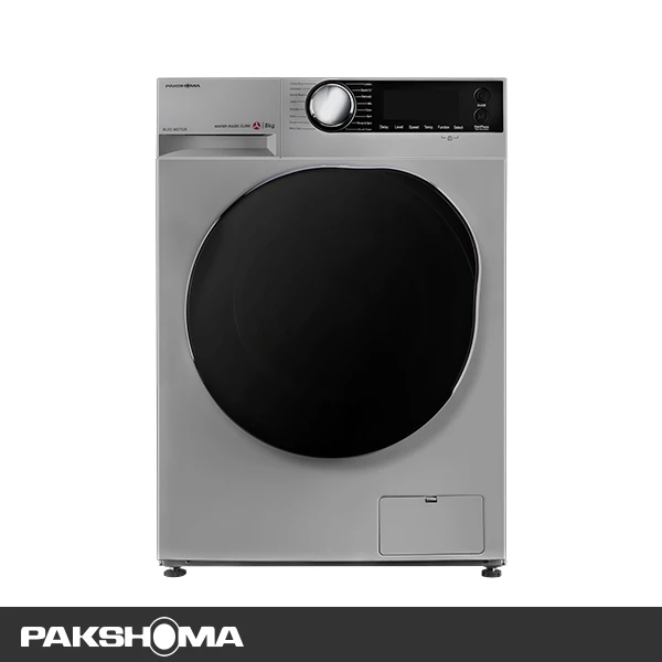 ماشین لباسشویی پاکشوما 8 کيلويي مدل U8 X اینوکس