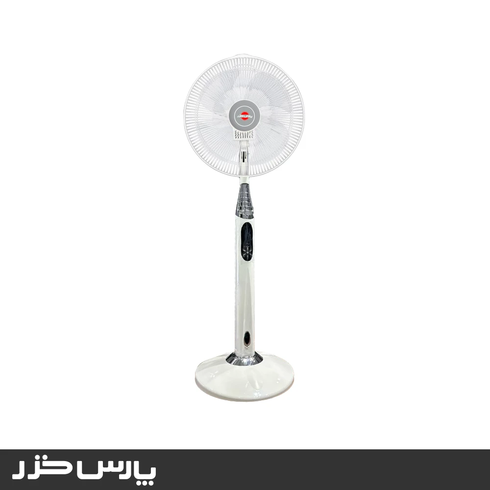 پنکه ایستاده پارس خزر مدل Raana سفید طوسی