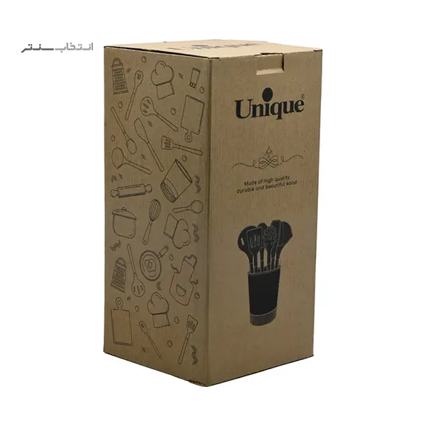 سرویس کفگیر و ملاقه 10 پارچه یونیک مدل UN-1175