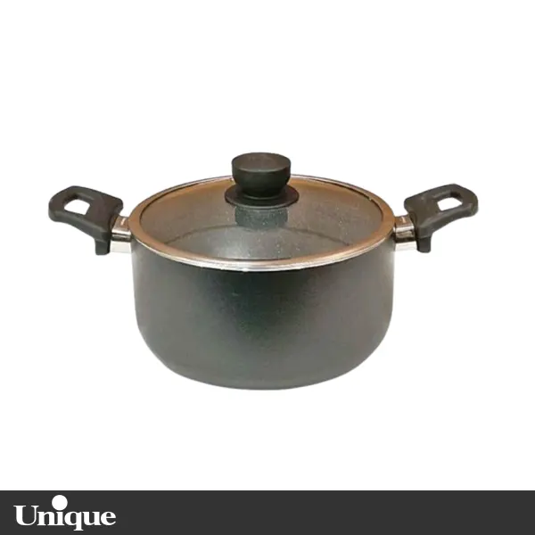 قابلمه 28 سانتی یونیک مدل UN-8110 کف گرانیت طوسی تیره 2025-12-19T08:51:56+00:00