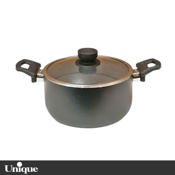 قابلمه 24 سانتی یونیک مدل UN-8108 کف گرانیت طوسی تیره 2025-12-19T08:51:56+00:00