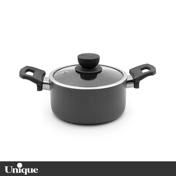 قابلمه 16 سانتی یونیک مدل UN-8104 کف گرانیت طوسی تیره 2025-12-13T12:42:23+00:00