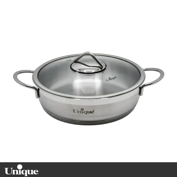 تابه دو دسته 24 سانتی یونیک مدل UN-9943 استیل 2025-08-30T07:57:49+00:00