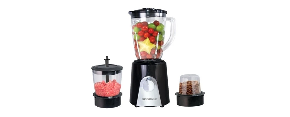 معرفی اجمالی مخلوط کن و آسیاب 3 کاره گوسونیک مدل GSB-709