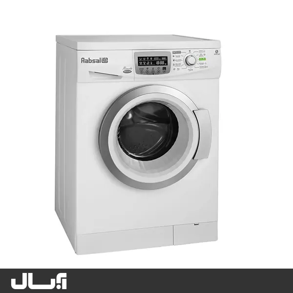 ماشین لباسشویی آبسال 7 کیلویی مدل WRE7312-W سفید درب کروم 2025-09-22T09:27:27+00:00