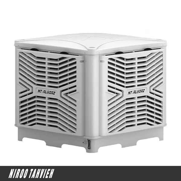 کولر آبی سلولزی پلیمری نیرو تهویه البرز 18000 مدل NTAC9/180D Plus پایین زن 2026-09-12T11:28:26+00:00