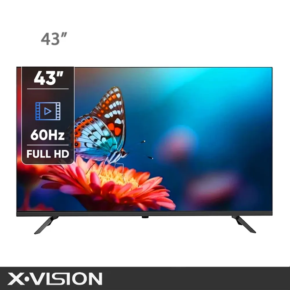 تلویزیون ایکس ویژن هوشمند 43 اینچ مدل 43XC660G 2026-09-16T10:42:59+00:00
