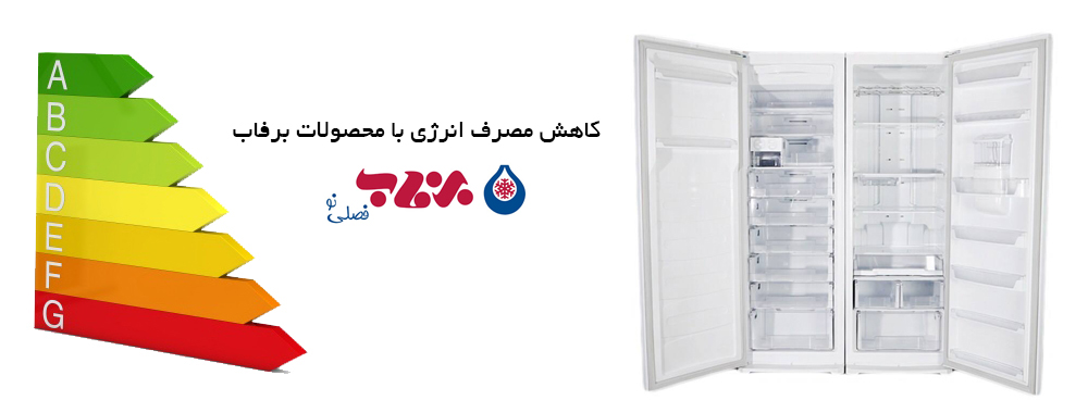 یخچال و فریزر برفاب مدل BNF-BNR
