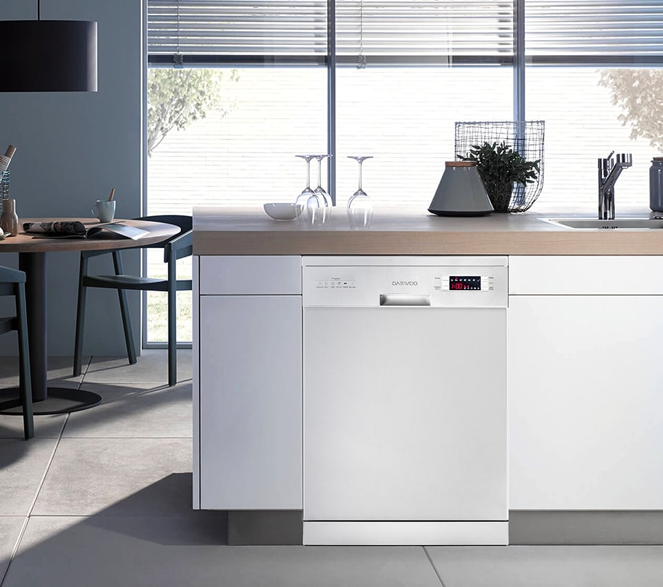 ماشین ظرفشویی دوو مدل DWK-2560 - طراحی زیبا