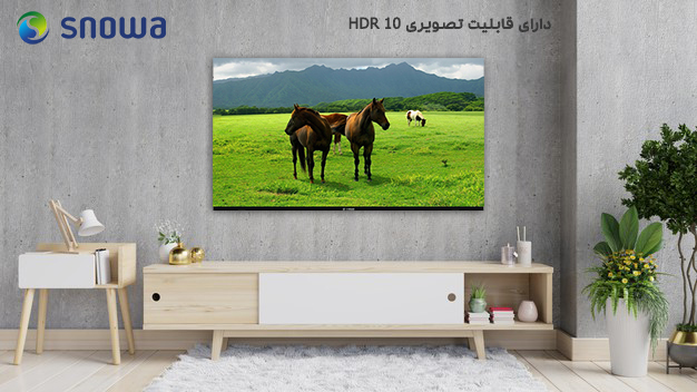 تلویزیون هوشمند اسنوا مدل SLD-75SA660U - قابلیت HDR
