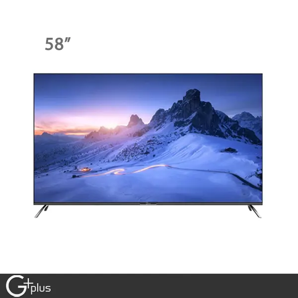 تلویزیون ال ای دی هوشمند جی پلاس 58 اینچ مدل GTV-58MU722S