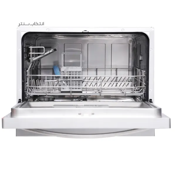 ماشین ظرفشویی رومیزی مایدیا 6 نفره مدل WQP6-3206BW