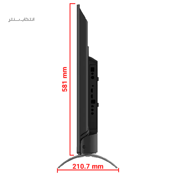 تلویزیون ال ای دی هوشمند ایکس ویژن 43 اینچ مدل 43XT755