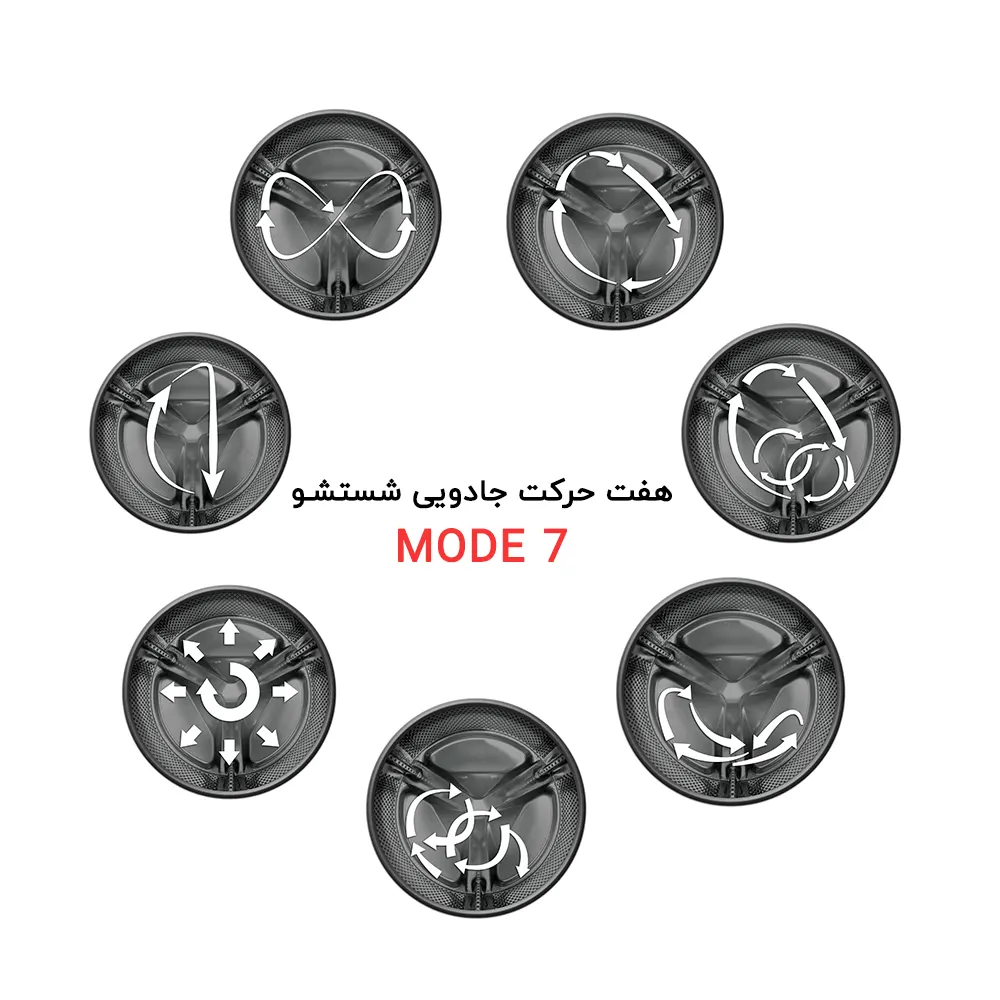 ماشین لباسشویی دوو سری سنیور 9 کیلویی مدل DWK-9000S - شستشوی جادویی
