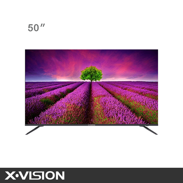 تلویزیون ال ای دی هوشمند ایکس ویژن 50 اینچ مدل 50XCU695