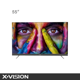 تلویزیون ال ای دی هوشمند ایکس ویژن سایز 55 اینچ مدل 55XTU865