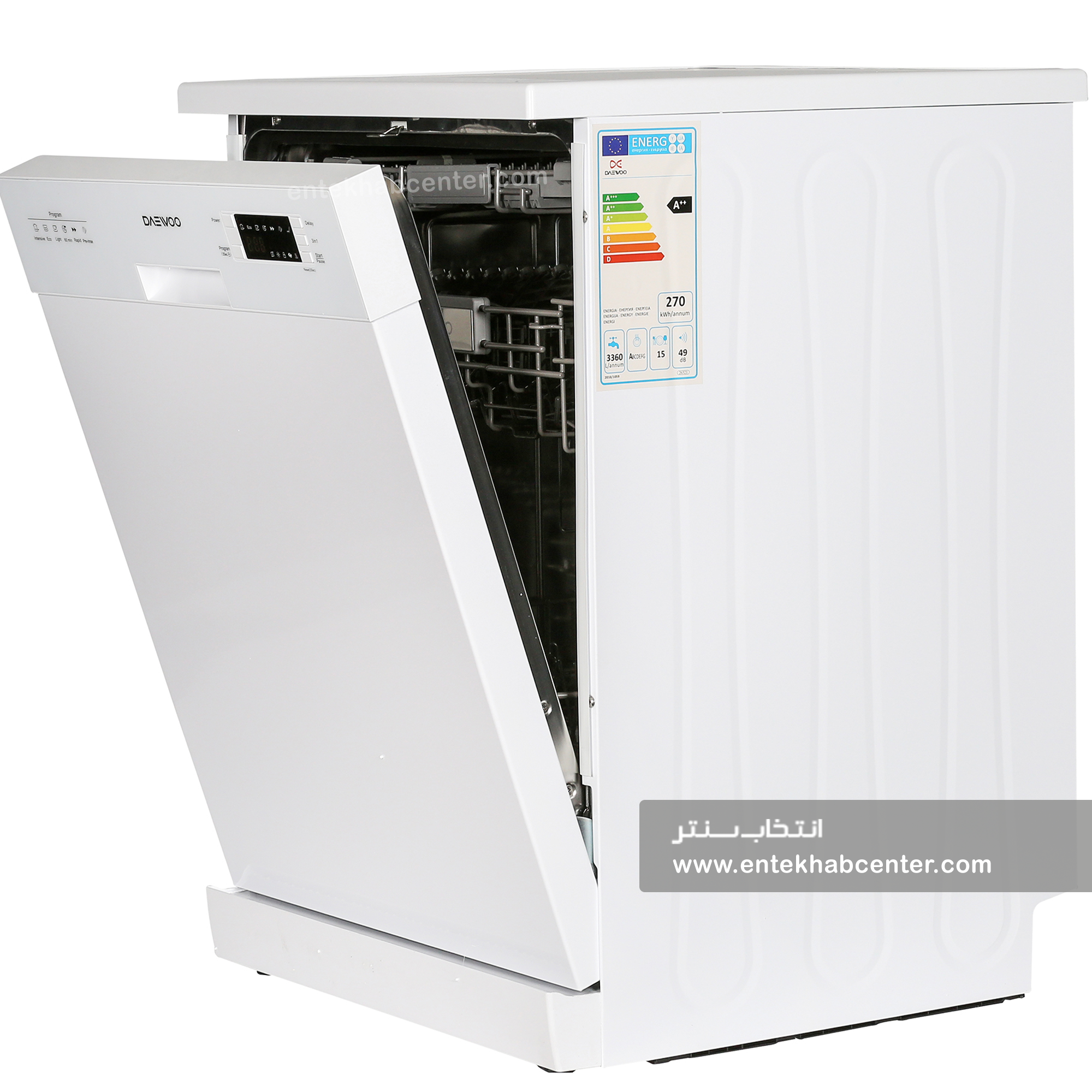 ماشین ظرفشویی دوو 15 نفره مدل DDW-2560E