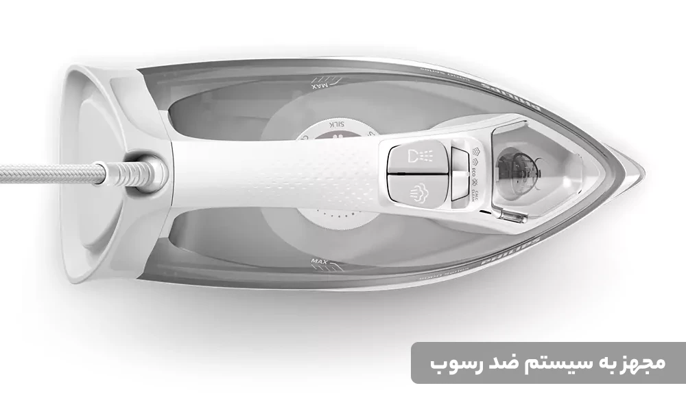 اتو بخار فیلیپس مدل DST5010 طوسی سفید