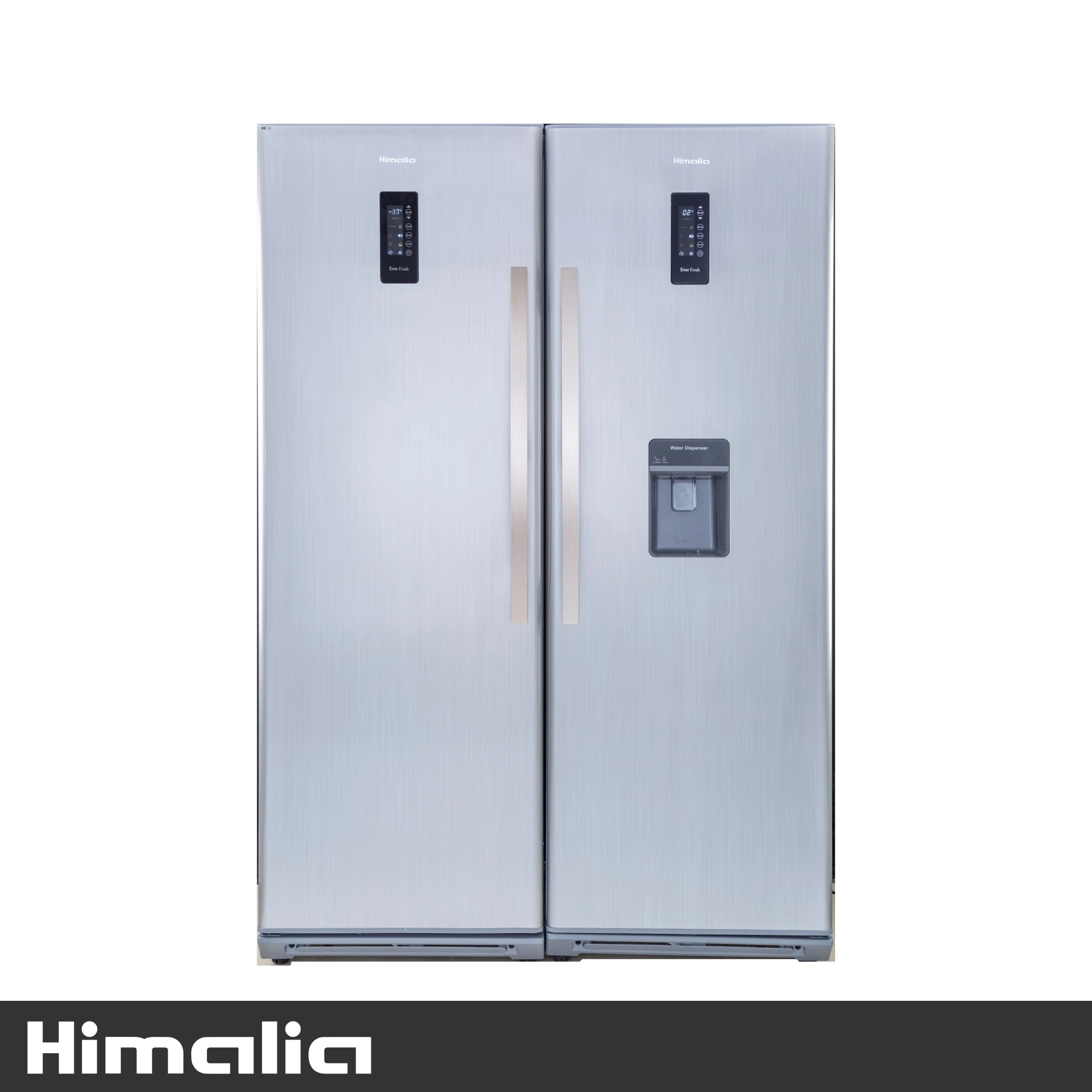 یخچال فریزر هیمالیا مدل آیس پول NR440ip-HFZN337 - استیل