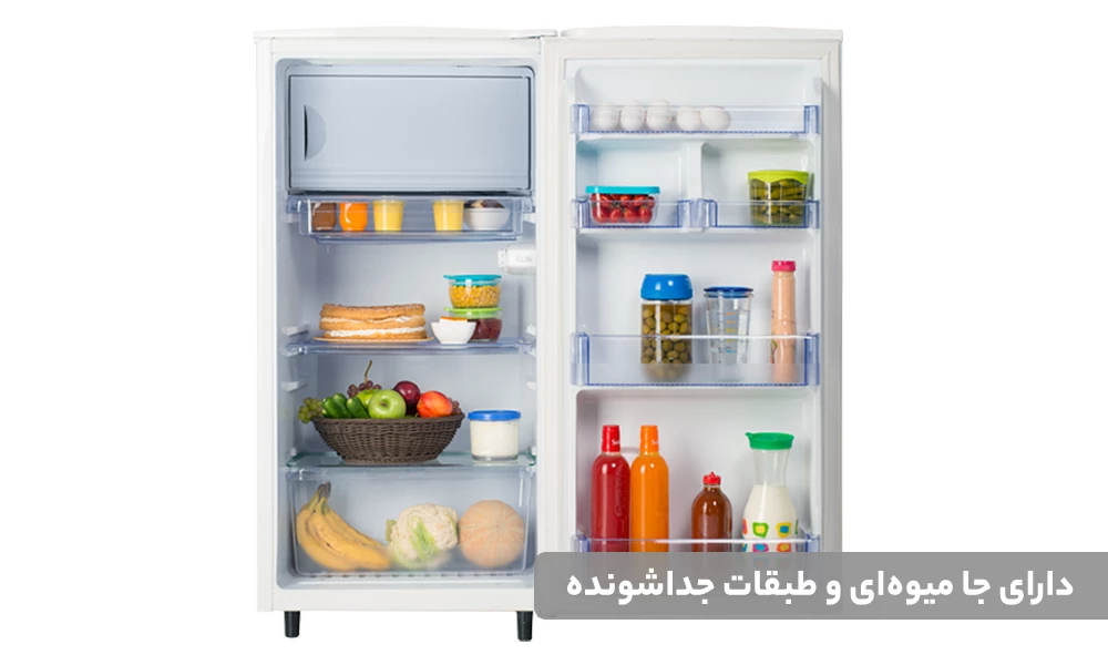 یخچال فریزر بالا ایستکول 9 فوت مدل TM-919-DC سفید