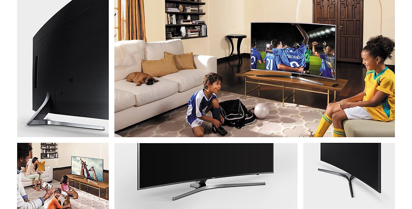تلویزیون ال ای دی منحنی سامسونگ 55 اینچ مدل NU7950 (SAMSUNG LED SMART 4K MODEL NU7950 55)