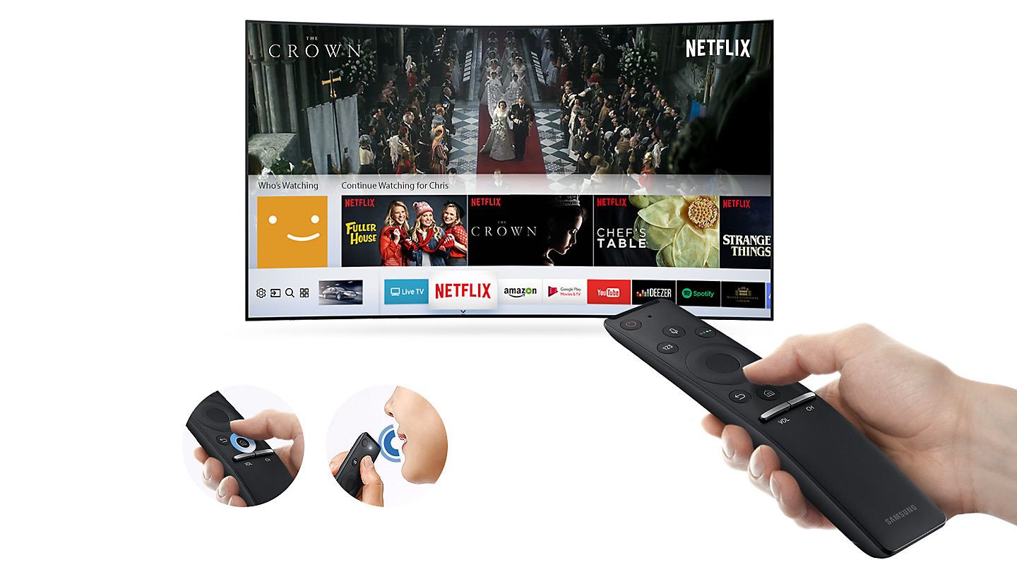 تلویزیون ال ای دی منحنی سامسونگ 55 اینچ مدل NU7950 (SAMSUNG LED SMART 4K MODEL NU7950 55)