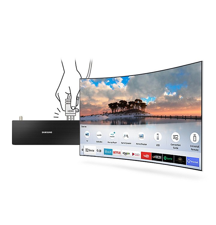 تلویزیون ال ای دی منحنی سامسونگ 55 اینچ مدل NU7950 (SAMSUNG LED SMART 4K MODEL NU7950 55)