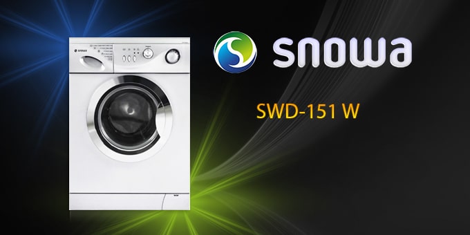SWD-151C -لباسشویی اسنوا سری اکونامی مدل SWD-151W